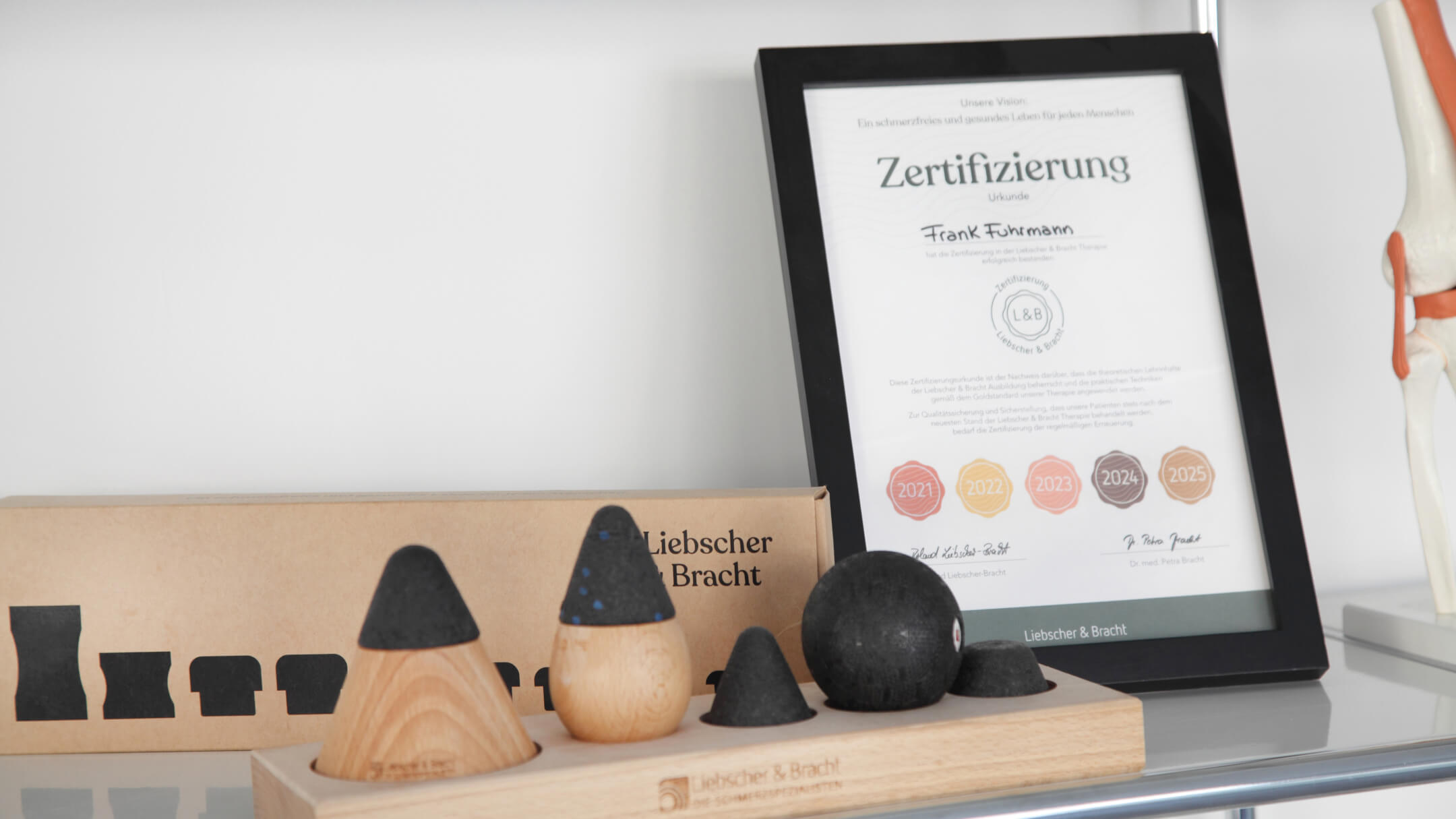 Gerahmte Liebscher & Bracht zertifizierung von Frank Fuhrmann